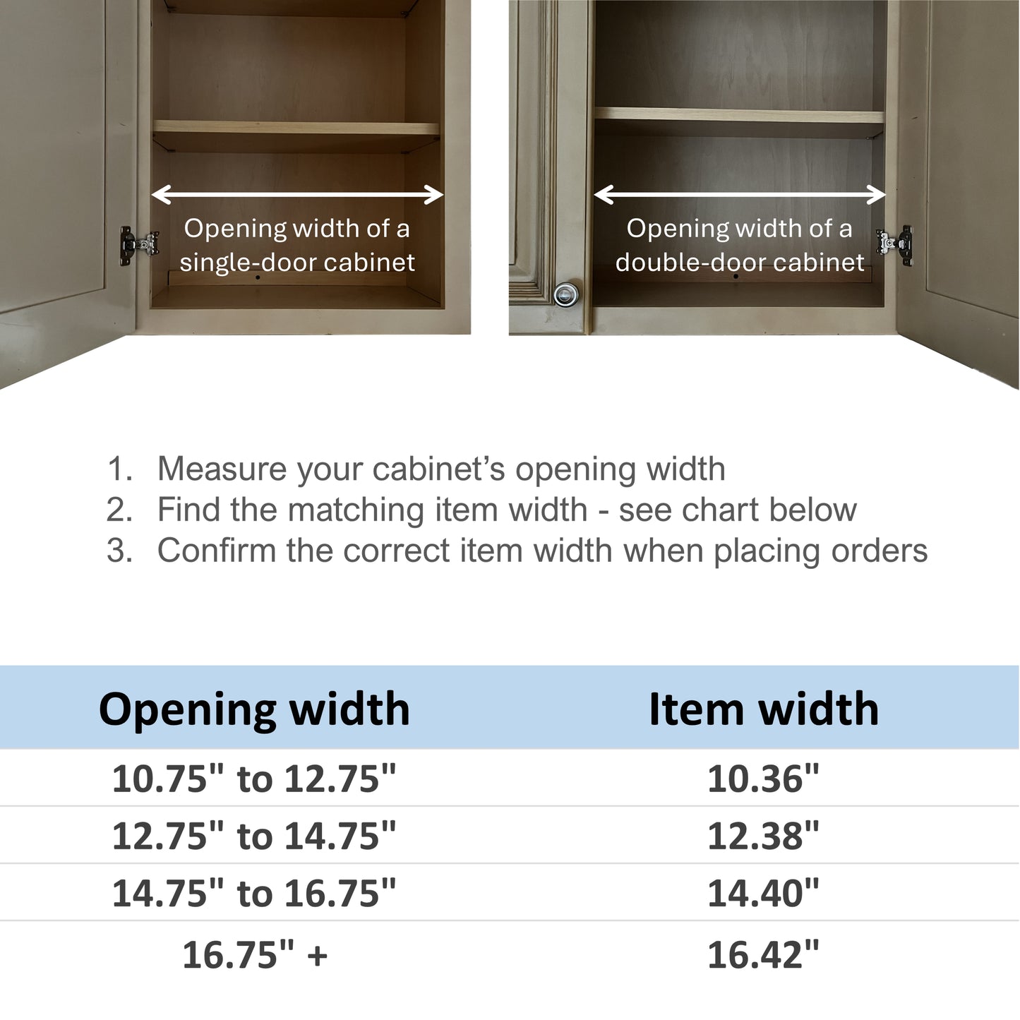 bubbalou Space Saving Spice Racks - 16.42" width